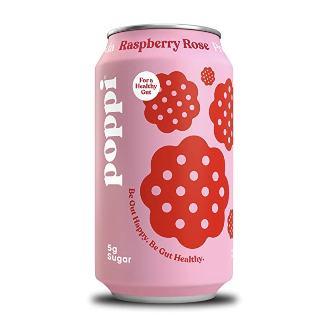 Raspberry Rose Poppi Prebiotic Soda Bodega Provisions raspberry-rose-poppi-prebiotic-soda-bodega-provisions